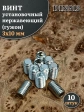 Винт установочный нержавеющий 3х10 DIN913 (гужон), 10 шт.