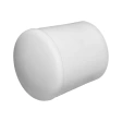 Заглушка для труб наружная круглая d28 мм, белая
