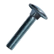 Болт с полукруглой головкой и квадратным подголовком 6х30 мм DIN 603, оцинкованный