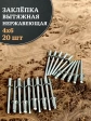 Заклепка вытяжная нержавеющая 4х6 , 20 шт.