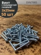 Винт с полукруглой головкой 3х25 ОЦ DIN7985, 50 шт.