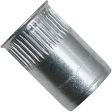 Заклепка-гайка рифленая с малым фланцем М10-12мм стальная