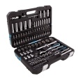 Набор инструментов 109 предметов 120 зубьев. CrV. 1/4 1/2" Gross