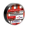 Изолента ПВХ 19мм х 20м черная TIK906T Klebebander