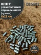 Винт установочный нержавеющий 6х12 DIN913 (гужон), 50 шт.