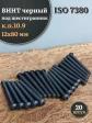 Винт чёрный 12х80 ISO 7380 под шестигранник к.п.10.9, 20 шт.