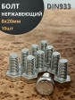 Болт нержавеющий 8х20 мм DIN933  10шт