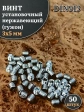 Винт установочный нержавеющий 3х5 DIN913 (гужон), 50 шт.