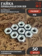 Гайка приварная М8 DIN 929 нержавеющая, 50 шт.