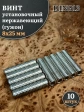 Винт установочный нержавеющий 8х25 DIN913 (гужон), 10 шт.