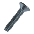 Винт резьбовыдавливающий потайной DIN 7500 М PZ М4х20 мм, оцинкованный
