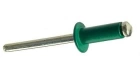 Заклепка вытяжная алюминий RAL6005 (зелёная),50 шт.
