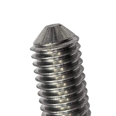 Винт установочный 5х18 мм DIN 553 14Н, полная резьба фото 2