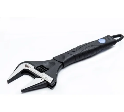 Ключ разводной 250мм увелич. диапазон раскрытия VERTEXTOOLS фото 1