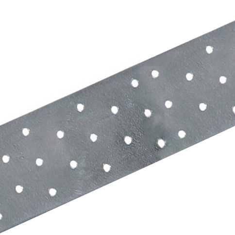 Лента перфорированная 80х2 монтажная 10 м, оцинкованная фото 1