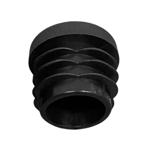 Заглушка для труб круглая d-20 мм, черная фото 2