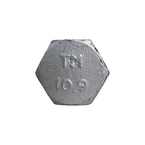 Болт М20х1,5х140 мм, класс прочности 10.9 DIN 960, неполная резьба, оцинкованный/ламель фото 2