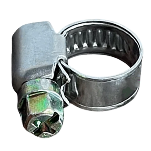 Хомут червячный 10-16/9 мм, нержавеющая сталь W2 фото 1