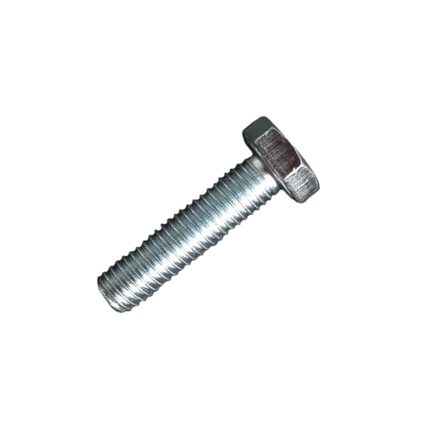 Болт 8х25 мм класс прочности 10.9 DIN 933 полная резьба, оцинкованный фото 1