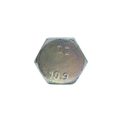 Болт М20х1,5х80 мм, класс прочности 10.9 DIN 961,полная резьба, оцинкованный фото 2
