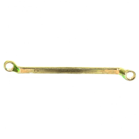 Ключ накидной 10х13 мм желтый цинк Сибртех фото 1