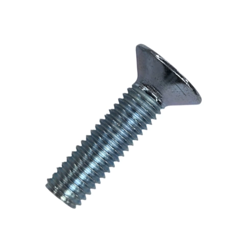 Винт потай 8х30 мм с внутр. шестигр. DIN 7991 класс прочности 10.9, полная резьба, оцинкованный фото 1