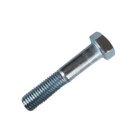 Болт 16х75 мм класс прочности 10.9 DIN 931 неполная резьба, оцинкованный фото 1