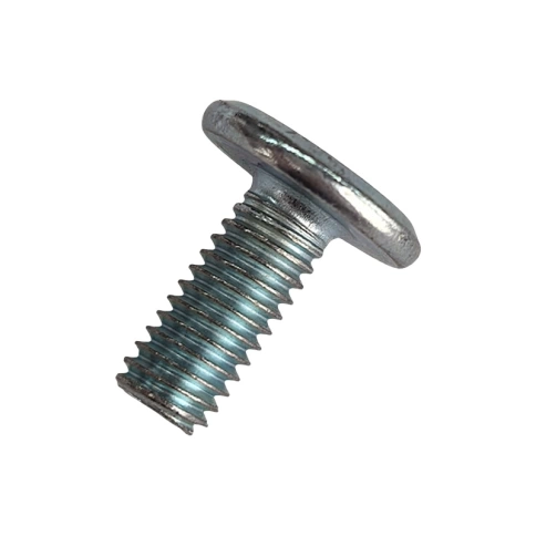 Винт мебельный 6х10 мм с пл.гол. и вн.шестигр. DIN 7420, оцинкованный фото 1