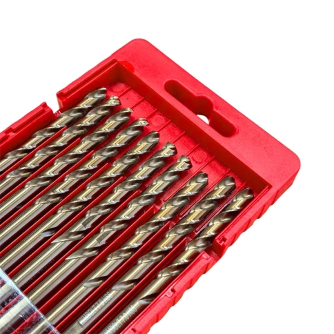 Сверло по металлу с кобальтом 5% P6M5K5 7,0 мм HIMBOLT 10 шт.пластиковый бокс фото 2