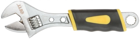 Ключ разводной Старт, ПВХ накладка на ручку 300 мм (36 мм) фото 1