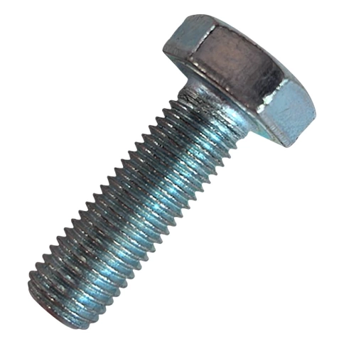 Болт DIN961 (к.п.10.9 шаг резьбы 1,25 оцинкованный/ламель) фото 4