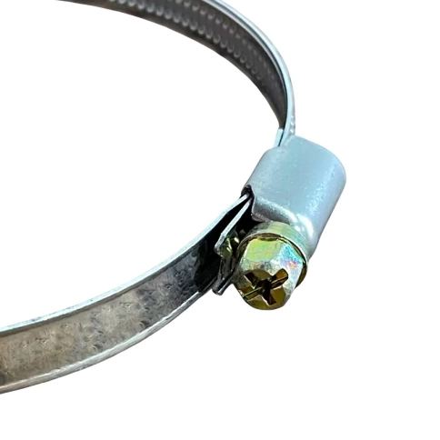 Хомут червячный 170-190/9 мм, оцинкованная сталь W1 фото 2