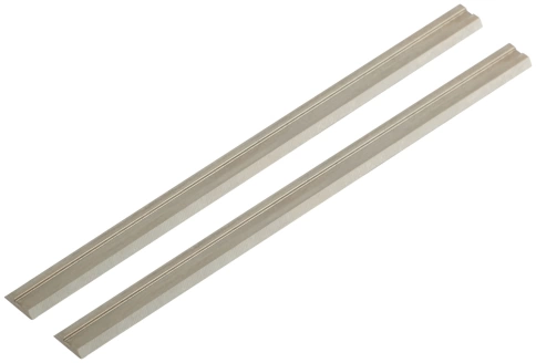 Ножи д/рубанка эл-го двустор., высокоуглеродистая сталь, набор 2шт. 82х5,5 мм фото 2