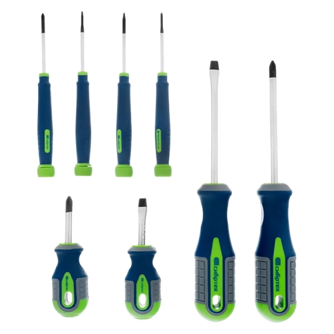 Набор отверток PH+SL CrV трехкомпонентная рукоятка 8 шт Сибртех фото 1