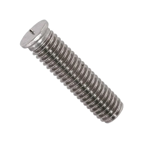 Приварная шпилька резьбовая DIN 32501 М6х8 нержавеющая А2, 1000 шт. фото 2