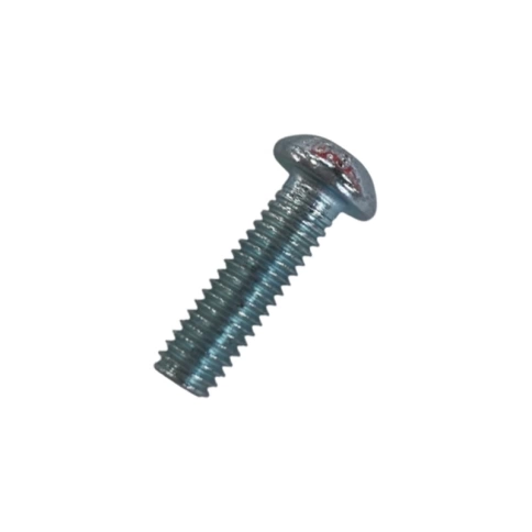 Винт с полукруглой головкой и внутр.шестигр. 6х20 мм ISO 7380-1 класс прочности 10.9, оцинкованный фото 1