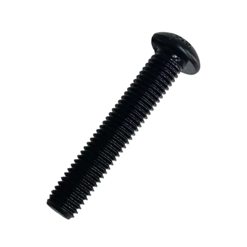 Винт с полукруглой головкой и внутренним шестигранником 12х55 мм ISO 7380 класс прочности 10.9 фото 1