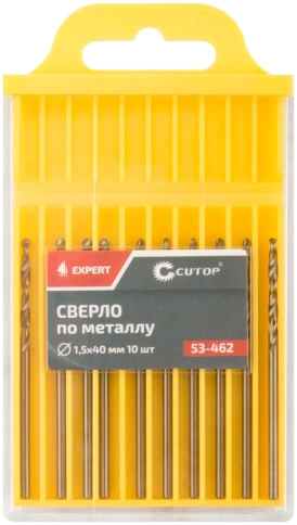 Сверло по металлу Cutop EXPERT, 1,5х40 мм  фото 2