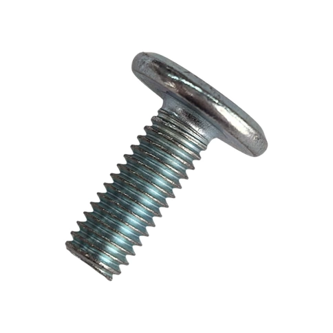 Винт мебельный 6х12 мм с пл.гол. и вн.шестигр. DIN 7420, оцинкованный фото 1
