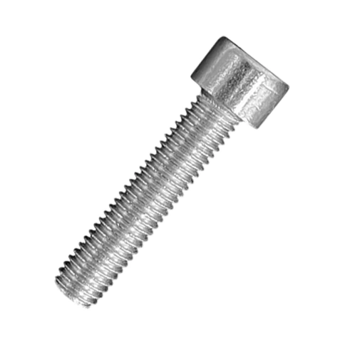 Винт с внутренним шестигранником 10х40 мм класс прочности 8.8 DIN 912 полная резьба, оцинкованный фото 1