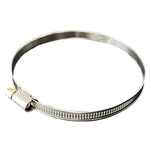 Хомут червячный 110-130/9 мм, нержавеющая сталь W2 фото 1