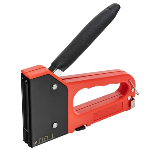 Степлер мебельный 4-функциональный пластиковый, тип скобы 53, 28, 300, 500 6-14 мм Matrix фото 1