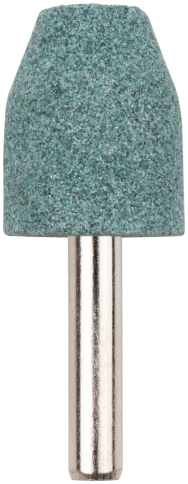 Шарошка абразивная по камню, мрам.,каф., хвостовик 6 мм, цилиндр со скосом 18х27 мм фото 1