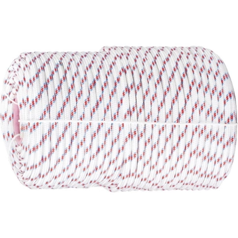 Фал плетеный полипропиленовый с серд. 10 мм L 100 м 24-прядный Сибртех фото 1