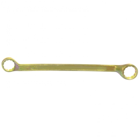 Ключ накидной 22х24 мм желтый цинк Сибртех фото 1