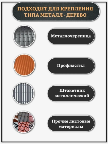 Саморез кровельный, 4,8х29 морская волна RAL5021 500 шт фото 5