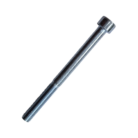 Винт с внутренним шестигранником 5х60 мм класс прочности 8.8 DIN 912 неполная резьба, оцинкованный фото 1