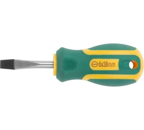 Отвертка Контур, CrV сталь, прорезин.ручка, SL фото 1