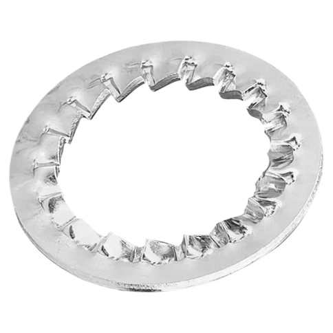 Шайба зубчатая М14 DIN 6798 тип J, нержавеющая А2 фото 1