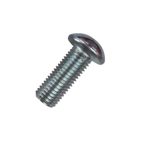 Винт с полукруглой головкой и внутр.шестигр. 16х40 мм ISO 7380-1 класс прочности 10.9, оцинкованный фото 1